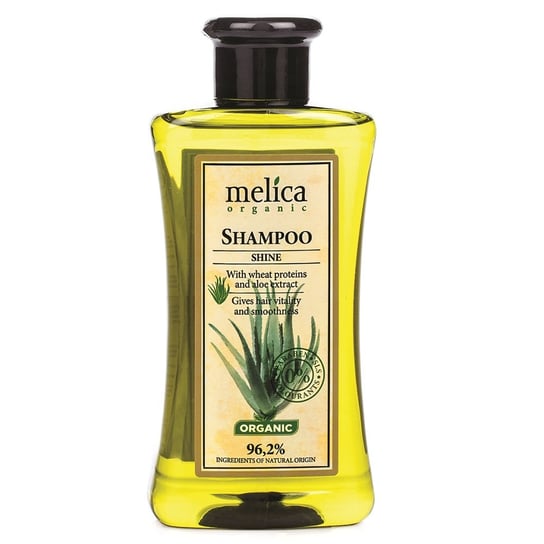 Melica Organic, szampon z proteinami pszenicy i ekstraktem z aloesu, 300 ml Melica Organic