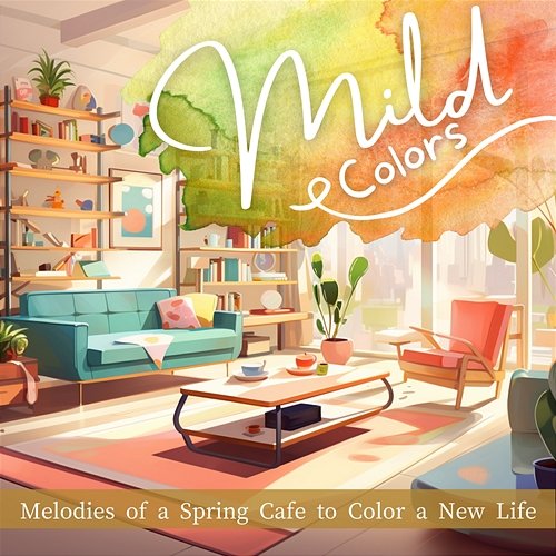 Melodies of a Spring Cafe to Color a New Life Mild Colors