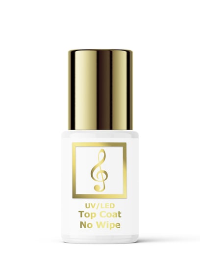 Melody of Beauty, Top Coat do lakieru No Wipe, 7 ml Melody of Beauty