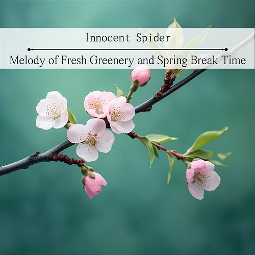 Melody of Fresh Greenery and Spring Break Time Innocent Spider