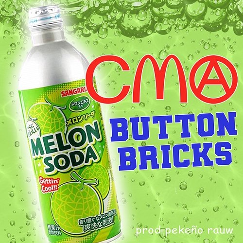 MelonSoda Button Bricks & pekeño rauw, cma