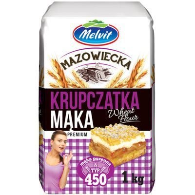 Melvit, Mąka krupczatka, 1 kg Melvit