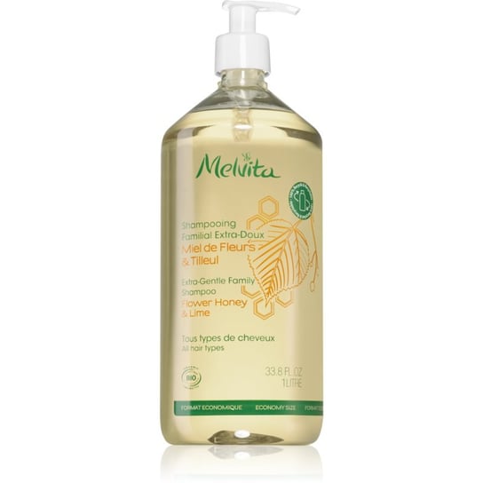 Melvita Extra-Gentle Shower Shampoo niezwykle delikatny szampon dla całej rodziny 1000 ml Melvita