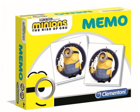 Memo Minions 2, gra edukacyjna, Clementoni Clementoni
