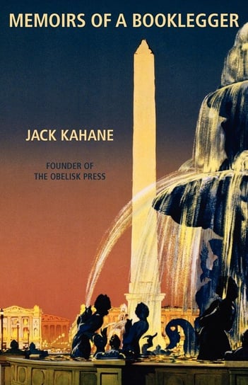 Memoirs of a Booklegger Kahane Jack