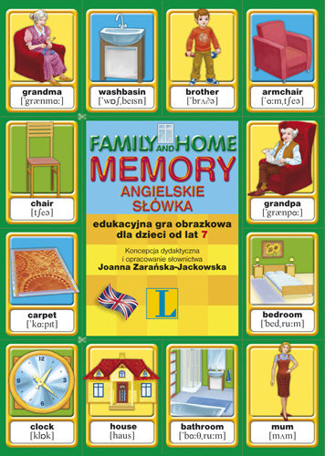 Memory family and home Langenscheidt. Angielskie słówka Opracowanie zbiorowe