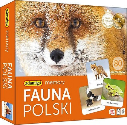 Memory - Fauna Polski, gra, Adamigo Adamigo