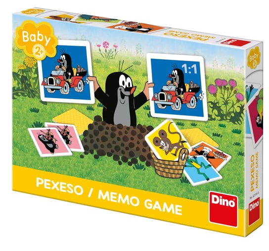 Memory Krecik i Przyjaciele, gra rodzinna, Dino Toys Dino Toys