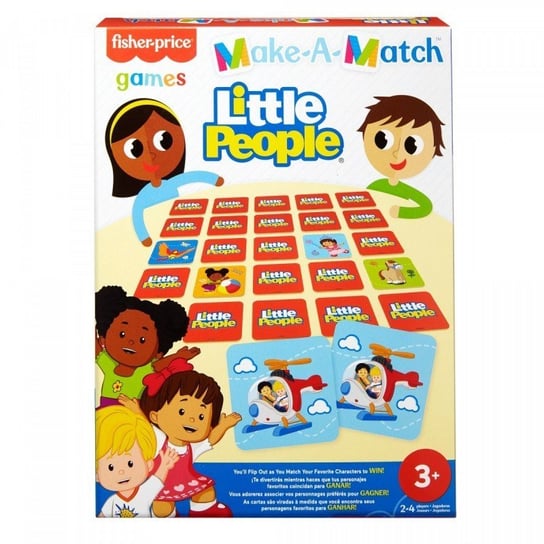 Memory Little People, gra dla dzieci, Mattel Games Mattel Games