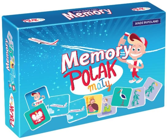 Memory: Polak mały, gra edukacyjna, Kangur Kangur