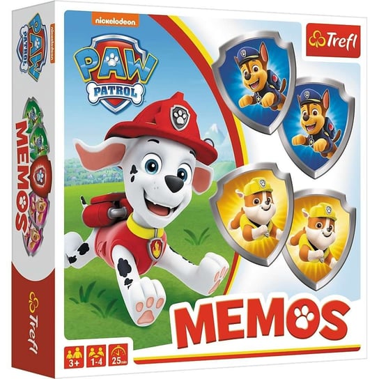 Memos Paw Patrol, gra rodzinna, Trefl Trefl