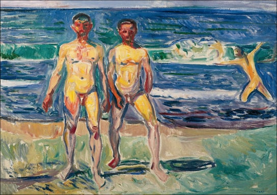 Men at sea, Edward Munch - plakat 29,7x42 cm / AAALOE Inna marka