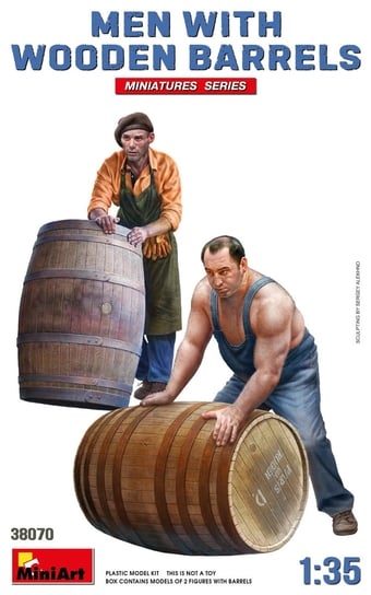 Men With Wooden Barrels 1:35 MiniArt 38070 MiniArt