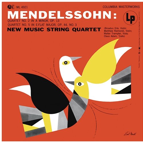 Mendelssohn-Bartholdy: String Quartet No. 2 & No. 5 New Music String Quartet