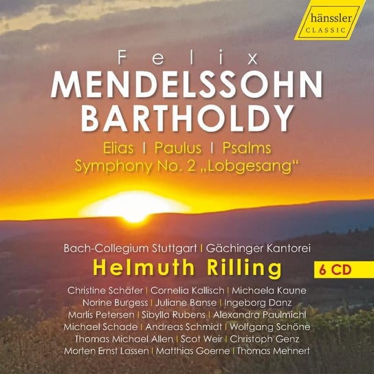 Mendelssohn: Elias, Paulus, Psalms, Symphony No. 2 Bach-Collegium Stuttgart, Gachinger Kantorei Stuttgart, Tschechischer Philharmonischer Chor