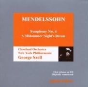 Mendelssohn: Sinfonie No. 4 Szell George