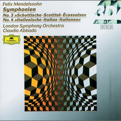 Mendelssohn: Symphonies Nos.3 "Scottish" & 4 "Italian" London Symphony Orchestra, Claudio Abbado