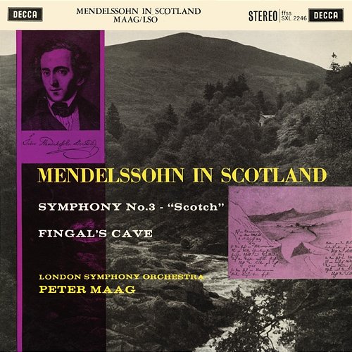 Mendelssohn: Symphony No. 3; The Hebrides Peter Maag