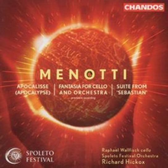 Menotti: Fantasia For Cello And Orchestra Etc. Spoleto Festival Orchestra