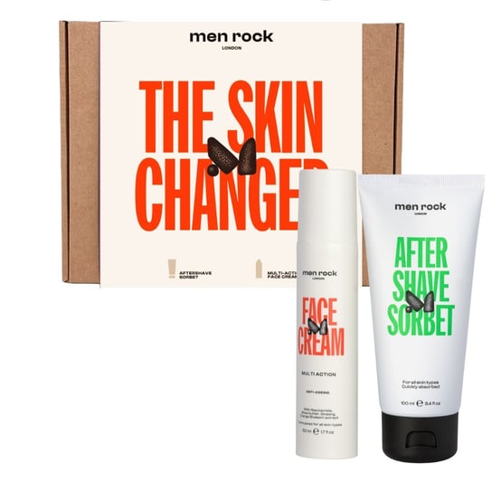 MenRock The Skin Changer, Zestaw kosmetyków do pielęgnacji twarzy, 2 szt. Menrock