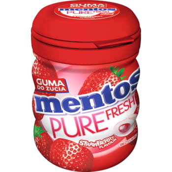Mentos Pure Fresh Strawberry Butelka 60G Mentos