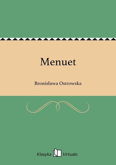 Menuet Ostrowska Bronisława