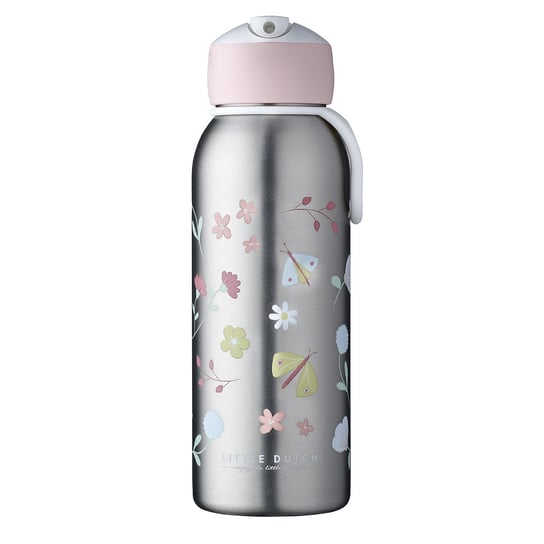 Mepal, Butelka termiczna Flip-up Campus Flowers & Butterflies 107458065243, 350 ml Mepal