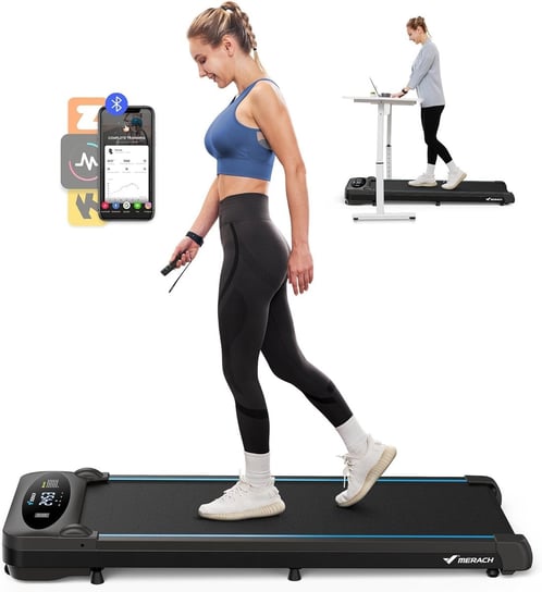 Merach T26 Bieżnia Walking Pad 3W1 Do Domu Biura Do 110Kg Nowa 2024 Inna marka