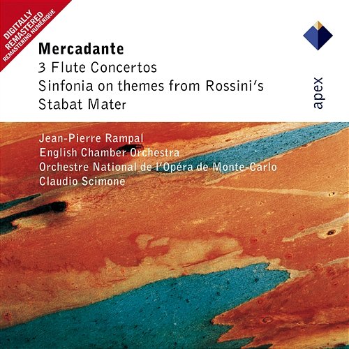 Mercadante : Flute Concertos & Sinfonia on Themes from Rossini's Stabat Mater Jean-Pierre Rampal, Claudio Scimone & English Chamber Orchestra