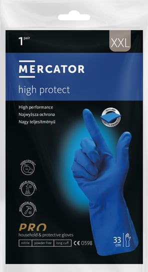 Mercator Medical, High Protect, rękawiczki ochronne, rozmiar XL, 1 para Mercator Medical