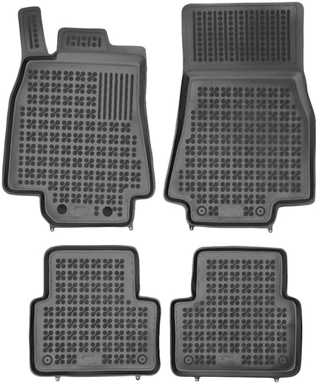 Mercedes  A-Klasa W169 Hatchback Dywaniki gumowe REZAW  od 2004-2012r. 201704 + mocowania MAX-DYWANIK Rezaw-Plast