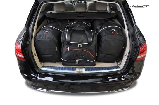 MERCEDES-BENZ C KOMBI 2014-2021 TORBY DO BAGAŻNIKA 4 SZT KJUST
