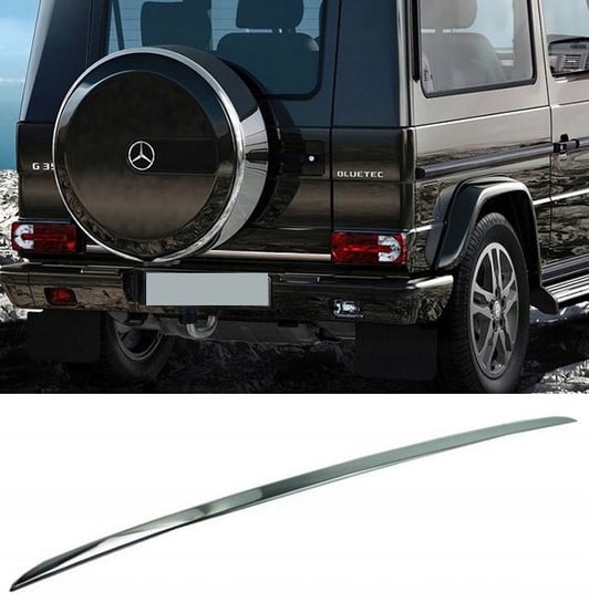 Mercedes G Klasa - Listwa CHROM Chromowana Klapa Martig