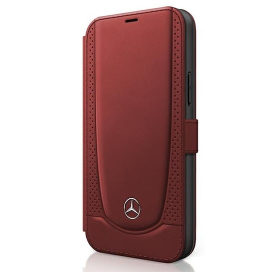 Mercedes MEFLBKP12MARMRE iPhone 12/12 Pro 6,1" czerwony/red book Urban Line Mercedes