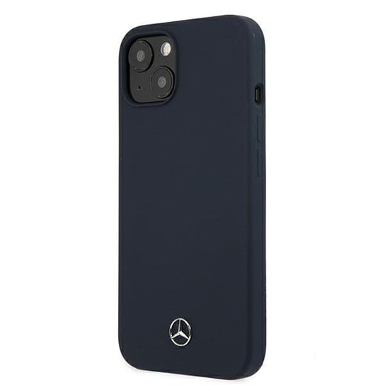 Mercedes MEHCP13SSILNA iPhone 13 mini 5,4" granatowy/navy hardcase Silicone Line Mercedes