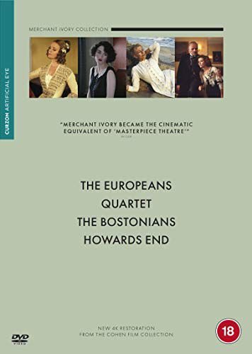 Merchant Ivory Collection (Quartet / Howards End / The Bostonians / The Europeans) Ivory James