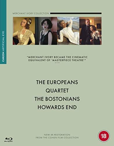 Merchant Ivory: The Europeans / Quartet / The Bostonians / Howard's End Ivory James