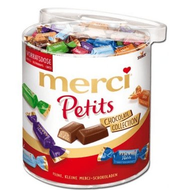 Merci, cukierki czekoladowe Petits, 1 kg Ferrero