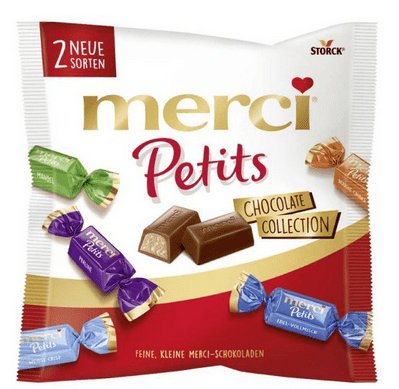Merci, cukierki czekoladowe Petits, 125 g Ferrero
