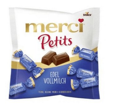 Merci, cukierki mleczne Petits, 125 g Ferrero