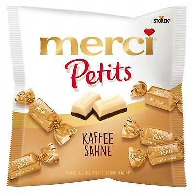 Merci, cukierki o smaku kawy Petits, 125 g Merci