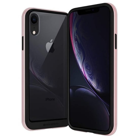 Mercury Bumper X iPhone Xs Max różowo-zł oty/rosegold Mercury