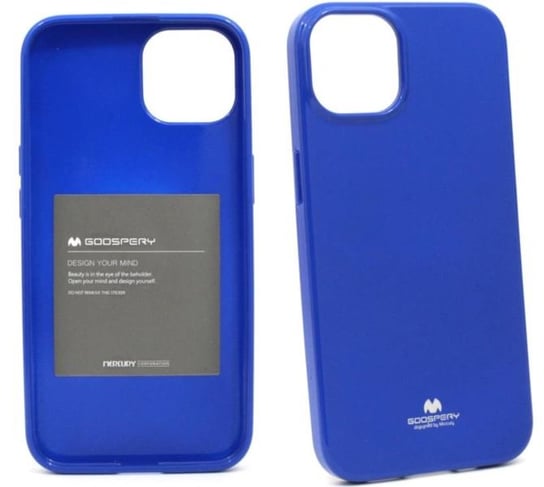 Mercury ETUI do iPhone 13 Futerał Mercury JELLY Pokrowiec Case niebieski GSM-HURT
