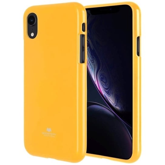 Mercury Jelly Case LG K11 żółty/yellow / K10 2018 Mercury