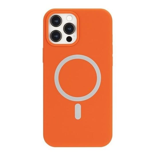 Mercury MagSafe Silicone iPhone 12 Pro Max 6.7" pomarańczowy/orange Mercury