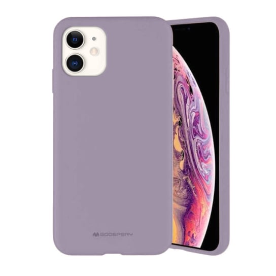 Mercury Silicone Case Sam A42 5G Purple / Fioletowy Mercury