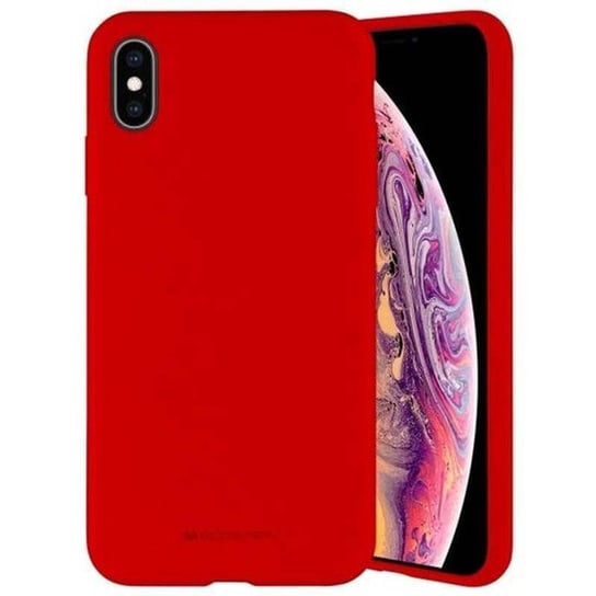 Mercury Silicone Case Samsung A73 5G Red / Czerwony Mercury