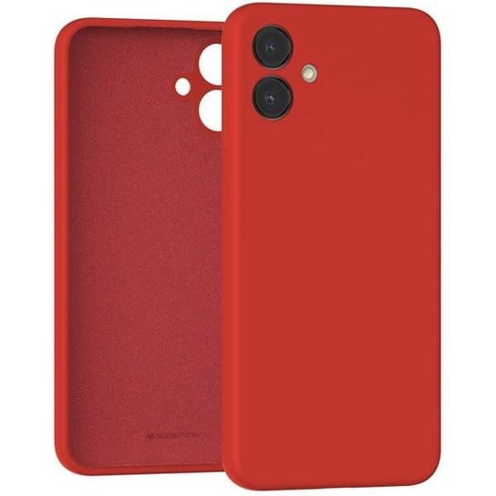 Mercury Silicone etui Matowe obudowa pokrowiec case do Samsung Galaxy A05 A055 czerwony/red Mercury