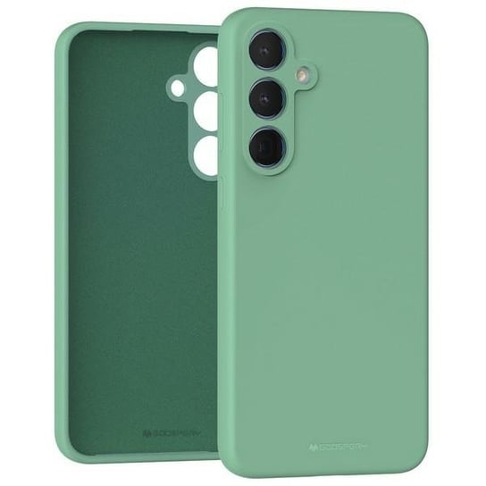 Mercury Silicone etui Silikonowe obudowa pokrowiec do Samsung Galaxy A55 A556 zielony /green Mercury