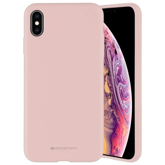 Mercury Silicone iPhone 12/12 Pro 6,1" różowo-piaskowy/pink sand Mercury